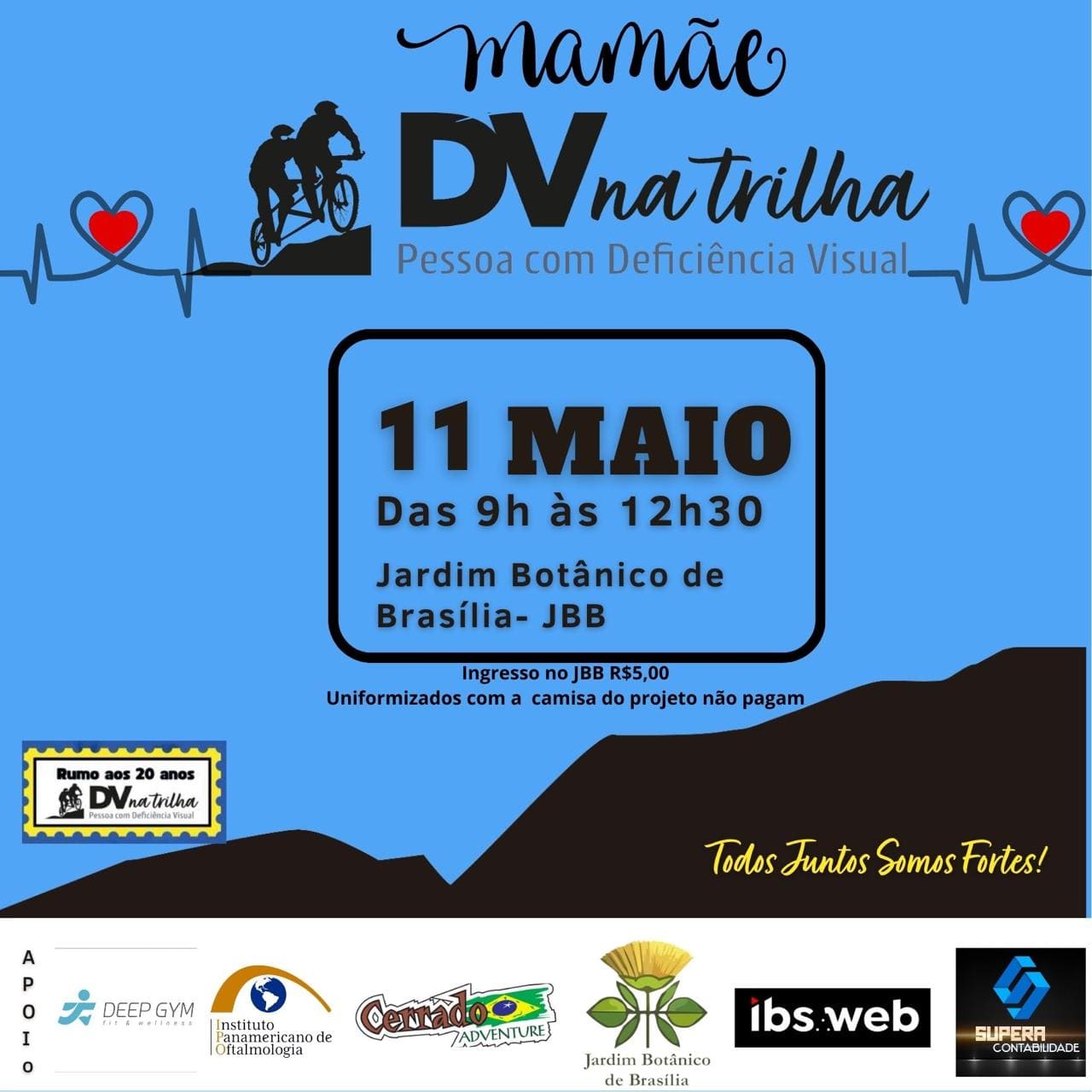 Mamãe DV na trilha - 11 de Maio de 2024