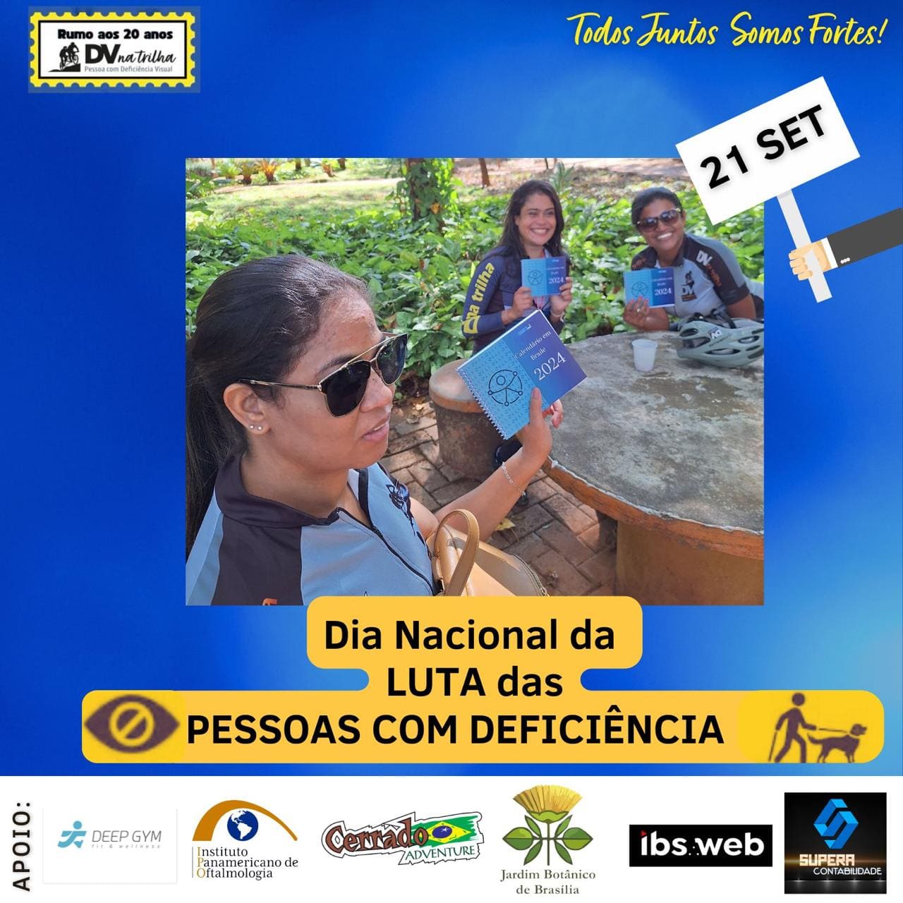 Dia Nacional da LUTA das pessoas com deficiência