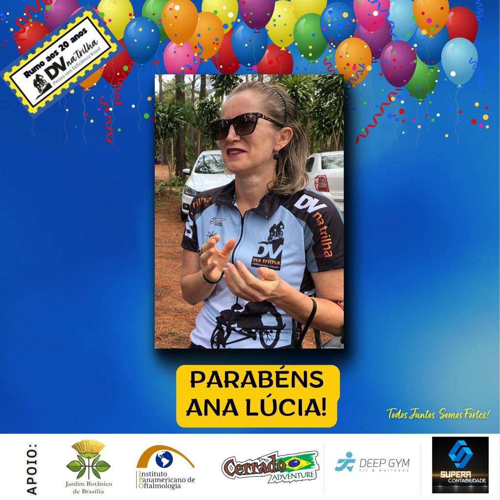 Parabéns Ana Lúcia